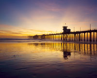 Huntington Beach Sunset 19931231